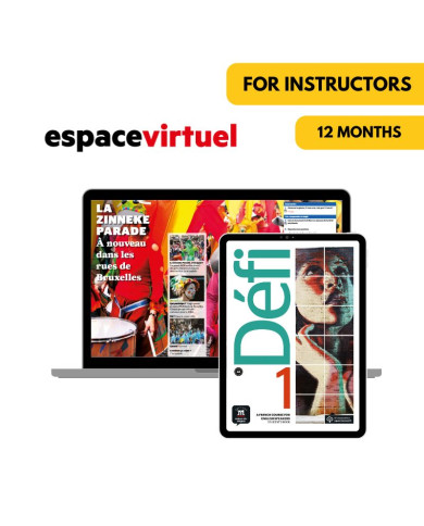 Défi 1: 12-Month Espace Virtuel for Instructors Défi 1: 12-Month Espace Virtuel for Instructors