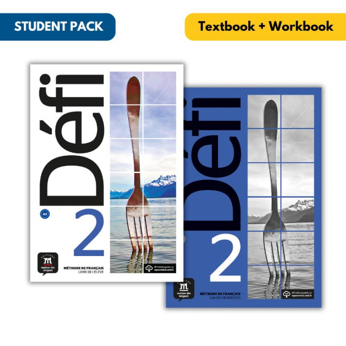 Défi 2: Student Pack (Student Textbook and Workbook)