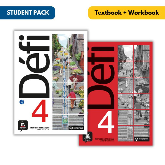 Défi 4: Student Pack (Student Textbook and Workbook)