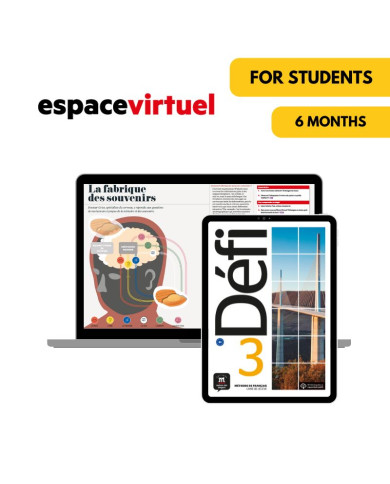 Défi 3: 6-month Espace Virtuel for Students Défi 3: 6-month Espace Virtuel for Students