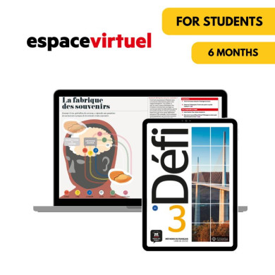 Défi 3: 6-month Espace Virtuel for Students Défi 3: 6-month Espace Virtuel for Students