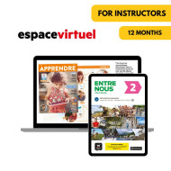 Entre Nous 2: 12-Month Espace Virtuel for Instructors