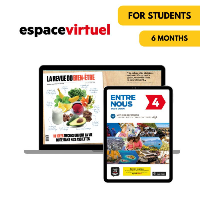 Entre Nous 4: 6-Month Espace Virtuel for Students