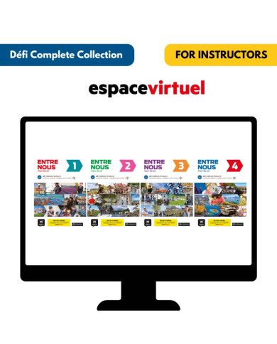 Entre Nous Complete Collection: 12-Month Espace Virtuel for Instructors Entre Nous Complete Collection: 12-Month Espace Virtuel for Instructors