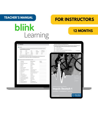 Impuls Deutsch 1 : 12-Month Online Teacher's Manual (BlinkLearning) Impuls Deutsch 1 : 12-Month Online Teacher's Manual (BlinkLearning)