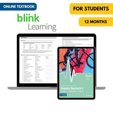 Impuls Deutsch 1: 12-Month Online Textbook for Students (BlinkLearning) Impuls Deutsch 1: 12-Month Online Textbook for Students (BlinkLearning)