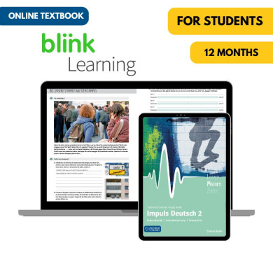 Impuls Deutsch 2: 12-Month Online Textbook for Students (BlinkLearning) Impuls Deutsch 2: 12-Month Online Textbook for Students (BlinkLearning)
