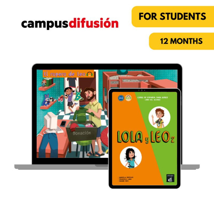 Lola y Leo 2: 12-Month Campus Difusión for Students