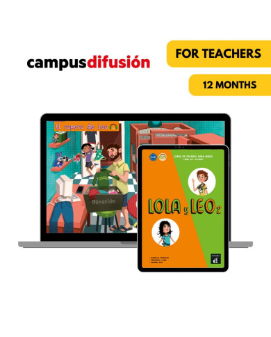 Lola y Leo 2: 12-Month Campus Difusión for Teachers