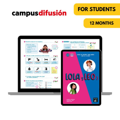 Lola y Leo 3: 12-Month Campus Difusión for Students Lola y Leo 3: 12-Month Campus Difusión for Students
