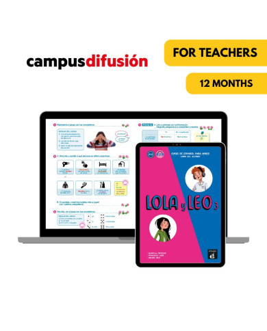 Lola y Leo 3: 12-Month Campus Difusión for Teachers