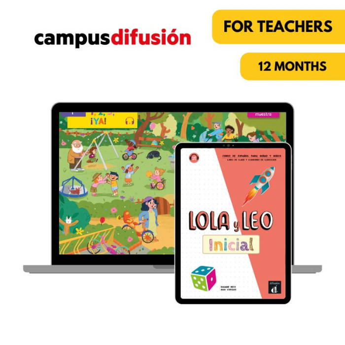 Lola y Leo Inicial: 12-Month Campus Difusion for Teachers
