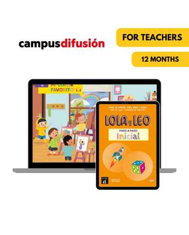 Lola y Leo Paso a Paso Inicial: 12-Month Campus Difusion for Teachers Lola y Leo Paso a Paso Inicial: 12-Month Campus Difusion for Teachers