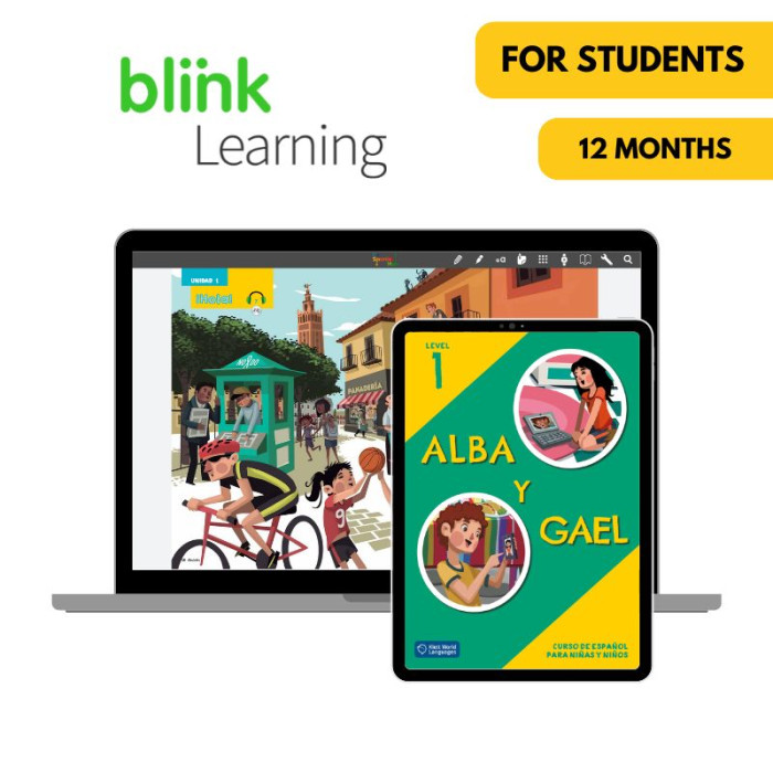 Alba y Gael 1: 12-Month BlinkLearning for Students