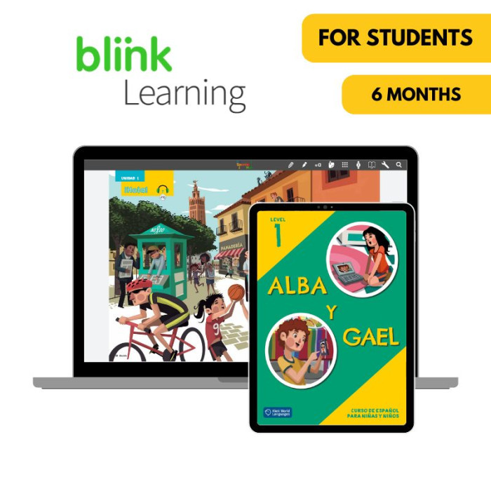 Alba y Gael 1: 6-Month BlinkLearning for Students Alba y Gael 1: 6-Month BlinkLearning for Students
