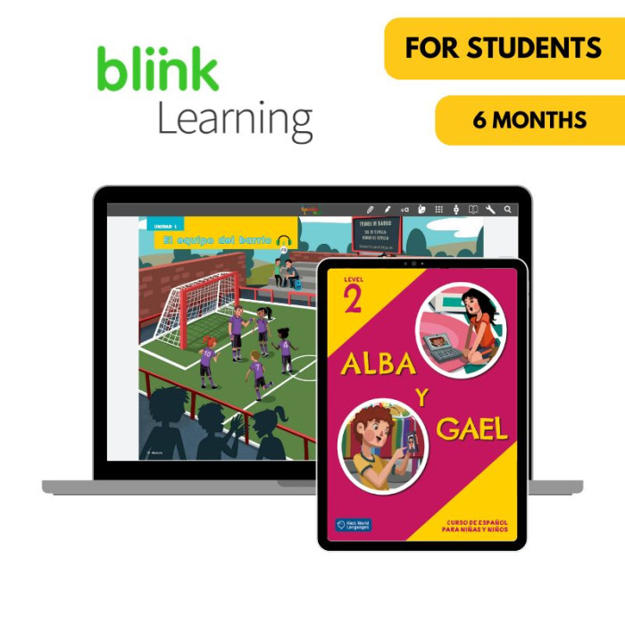Alba y Gael 2: 6-Month BlinkLearning for Students
