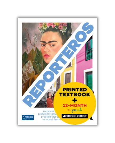 Reporteros 1A: 12-Month Student Bundle (The KWL Hub) Reporteros 1A: 12-Month Student Bundle (The KWL Hub)