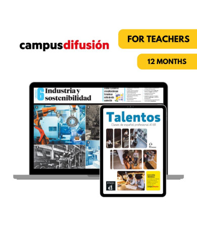 Talentos A1-B1: 12-Month Campus Difusion for Teachers Talentos A1-B1: 12-Month Campus Difusion for Teachers