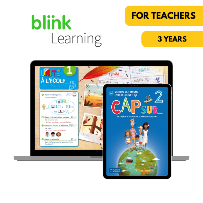 Cap Sur... 2: 3-Year BlinkLearning for Teachers