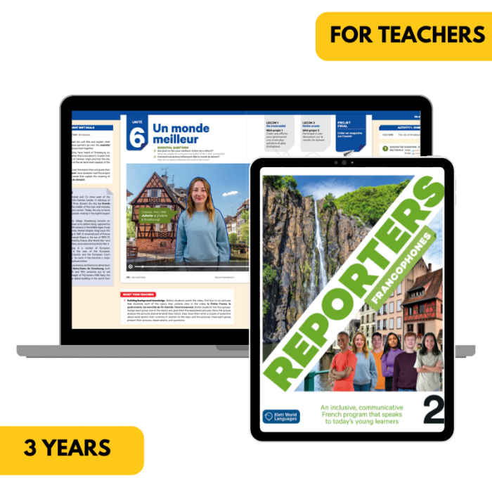 Reporters francophones 2: 3-Year The KWL Hub for Teachers Reporters francophones 2: 3-Year The KWL Hub for Teachers