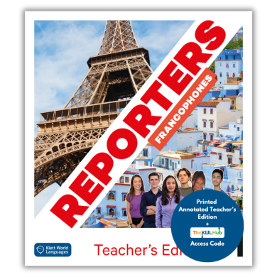 Reporters francophones 1: 3-Year Teacher Bundle (The KWL Hub) Reporters francophones 1: 3-Year Teacher Bundle (The KWL Hub)
