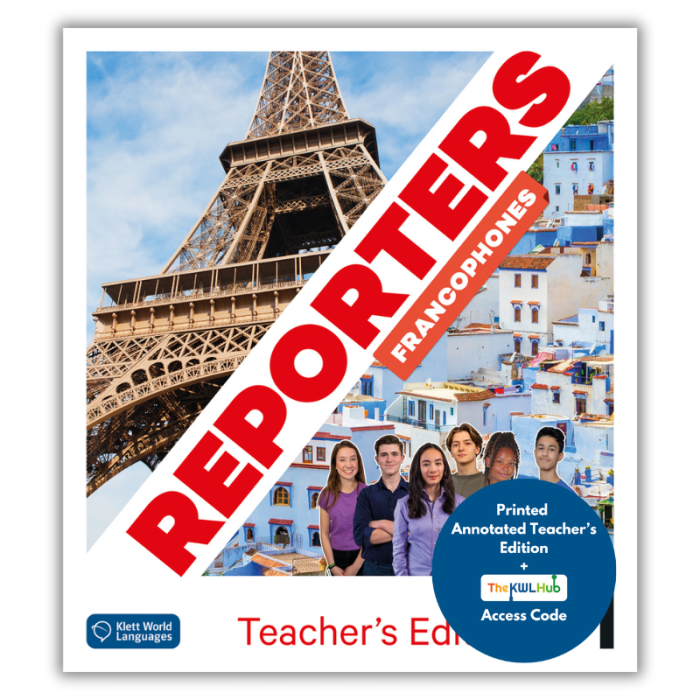 Reporters francophones 1: 3-Year Teacher Bundle (The KWL Hub) Reporters francophones 1: 3-Year Teacher Bundle (The KWL Hub)
