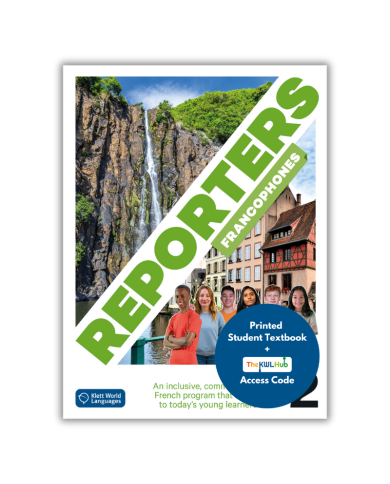 Reporters francophones 2: 12-Month Student Bundle (The KWL Hub) Reporters francophones 2: 12-Month Student Bundle (The KWL Hub)