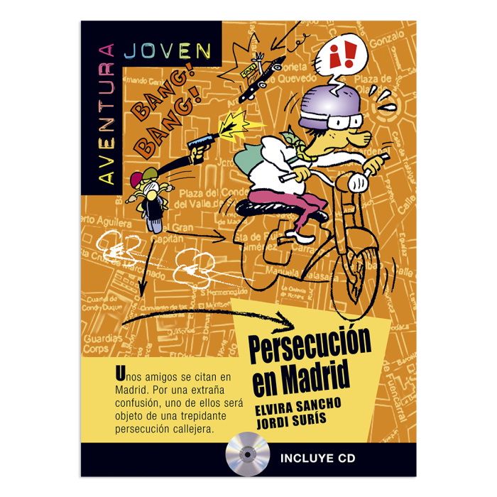 Persecución en Madrid + CD