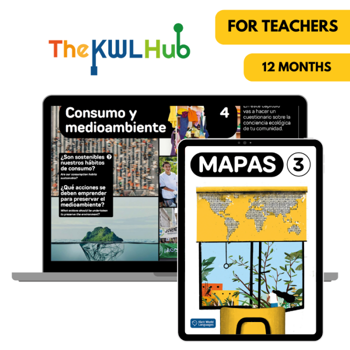 Mapas 3: 12-Month The KWL Hub for Teachers