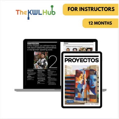 Proyectos (Complete Series 1&2): 12-Month The KWL Hub for Instructors Proyectos (Complete Series 1&2): 12-Month The KWL Hub for Instructors