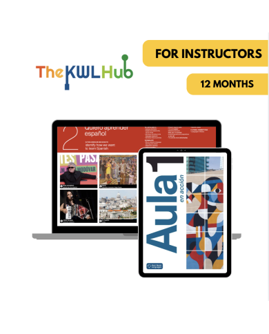 Aula en acción 1: 12-Month The KWL Hub for Instructors Aula en acción 1: 12-Month The KWL Hub for Instructors