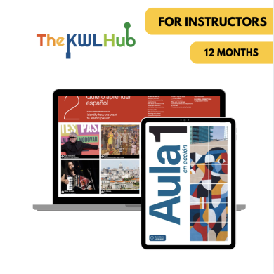 Aula en acción 1: 12-Month The KWL Hub for Instructors Aula en acción 1: 12-Month The KWL Hub for Instructors
