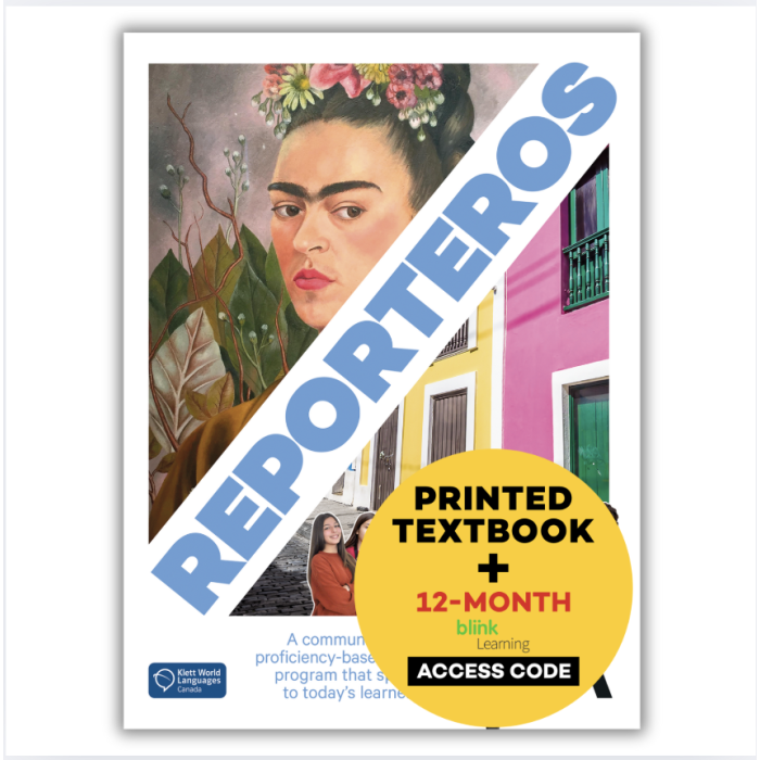 Reporteros 1A: 12-Month Student Bundle (BlinkLearning) Reporteros 1A: 12-Month Student Bundle (BlinkLearning)