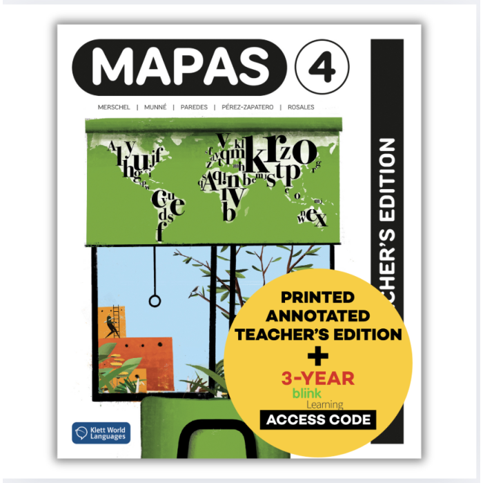 Mapas 4: 3-Year Teacher Bundle (BlinkLearning) Mapas 4: 3-Year Teacher Bundle (BlinkLearning)