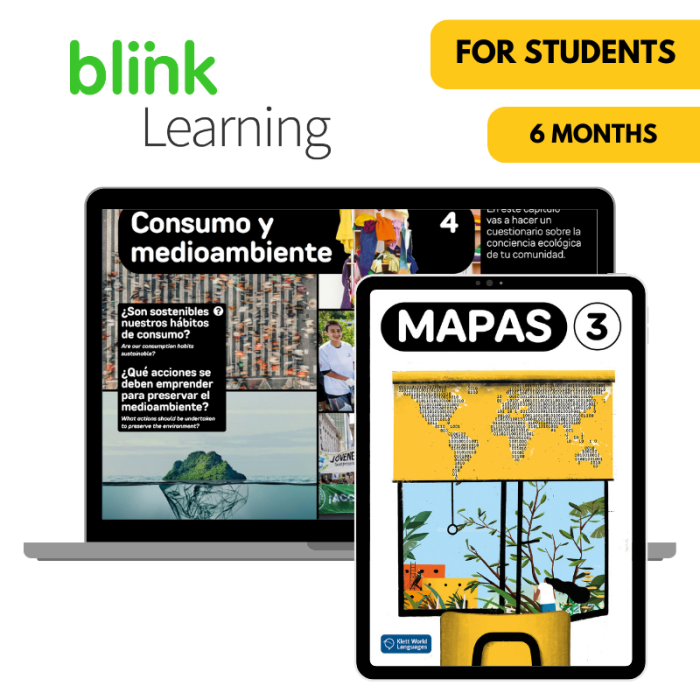 Mapas 3: 6-Month BlinkLearning for Students