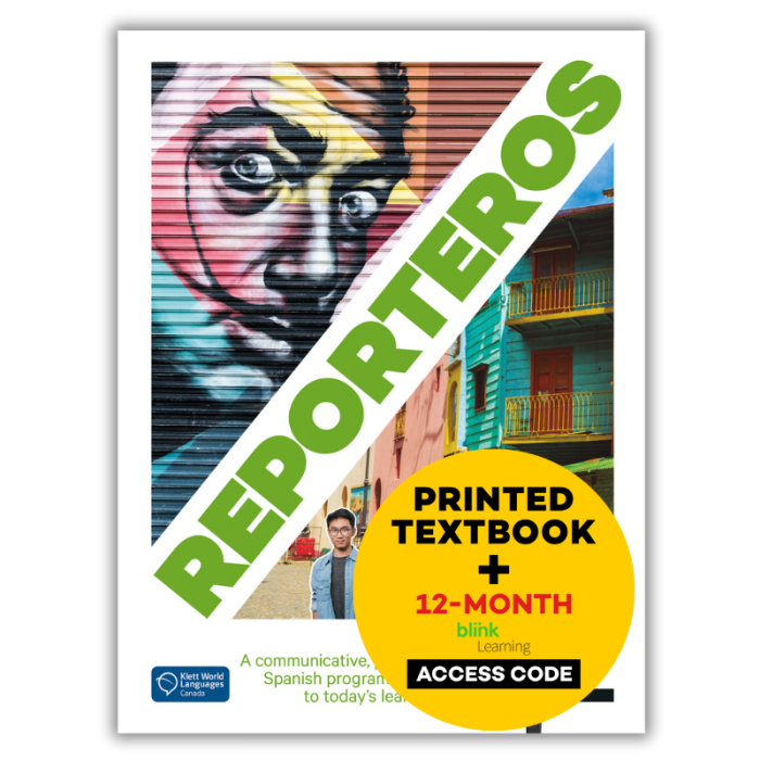 Reporteros 2: 12-Month Student Bundle (BlinkLearning)