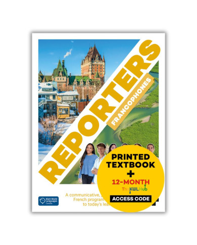 Reporters francophones 4: 12-Month Student Bundle (The KWL Hub) Reporters francophones 4: 12-Month Student Bundle (The KWL Hub)