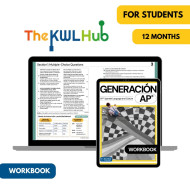 Generación AP: 12-Month The KWL Hub Workbook for Students