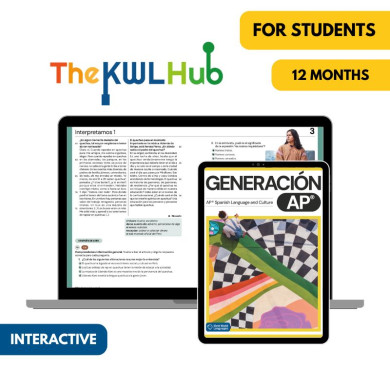 Generación AP: 12-Month The KWL Hub for Students (Interactive) Generación AP: 12-Month The KWL Hub for Students (Interactive)