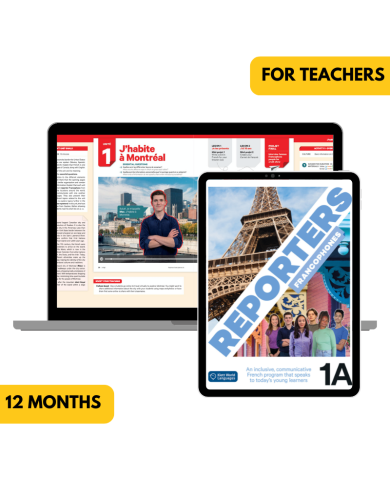 Reporters francophones 1A: 12-Month The KWL Hub for Teachers Reporters francophones 1A: 12-Month The KWL Hub for Teachers