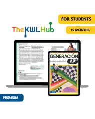 Generación AP: 12-Month The KWL Hub for Students (Premium)