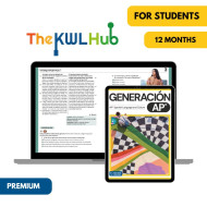 Generación AP: 12-Month The KWL Hub for Students (Premium) Generación AP: 12-Month The KWL Hub for Students (Premium)