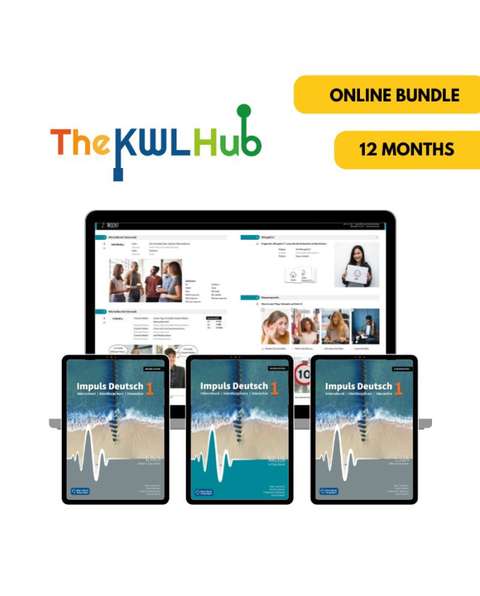 Impuls Deutsch 1 (2nd ed.): 12-Month Online Student Bundle - (The KWL Hub)