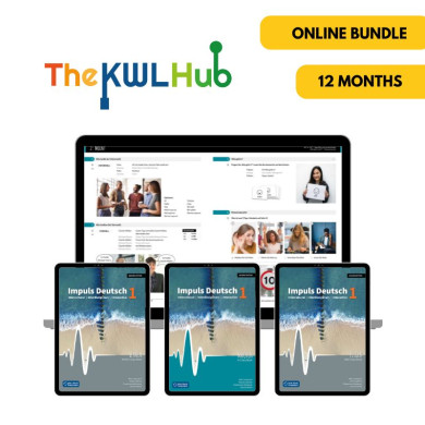 Impuls Deutsch 1 (2nd ed.): 12-Month Online Student Bundle - (The KWL Hub) Impuls Deutsch 1 (2nd ed.): 12-Month Online Student Bundle - (The KWL Hub)