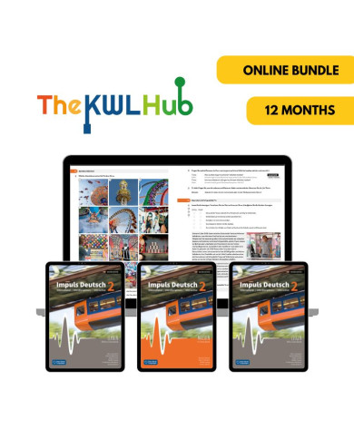 Impuls Deutsch 2 (2nd ed.): 12-Month Online Student Bundle  (The KWL Hub) Impuls Deutsch 2 (2nd ed.): 12-Month Online Student Bundle  (The KWL Hub)