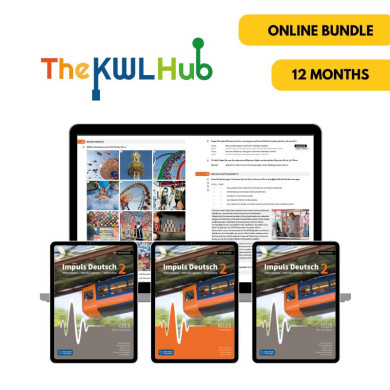 Impuls Deutsch 2 (2nd ed.): 12-Month Online Student Bundle  (The KWL Hub) Impuls Deutsch 2 (2nd ed.): 12-Month Online Student Bundle  (The KWL Hub)