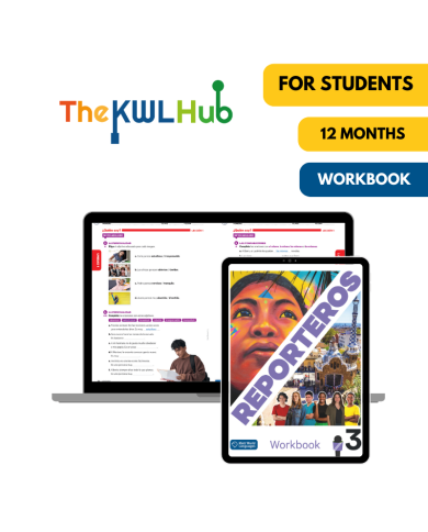Reporteros 3: 12-Month The KWL Hub Workbook for Students Reporteros 3: 12-Month The KWL Hub Workbook for Students
