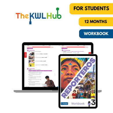 Reporteros 3: 12-Month The KWL Hub Workbook for Students Reporteros 3: 12-Month The KWL Hub Workbook for Students