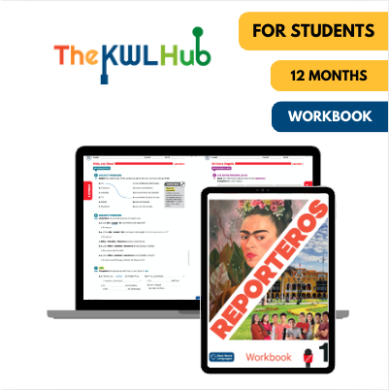 Reporteros 1: 12-Month The KWL Hub Workbook for Students Reporteros 1: 12-Month The KWL Hub Workbook for Students