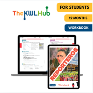 Reporteros 1: 12-Month The KWL Hub Workbook for Students